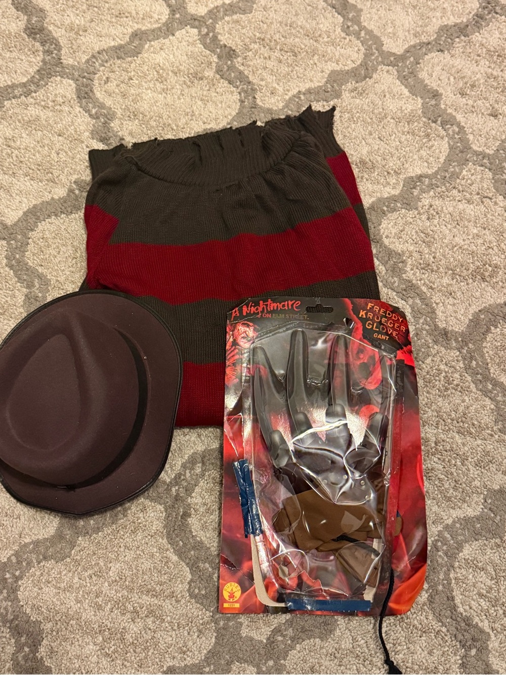 Freddy kreugar Halloween 🎃 costume